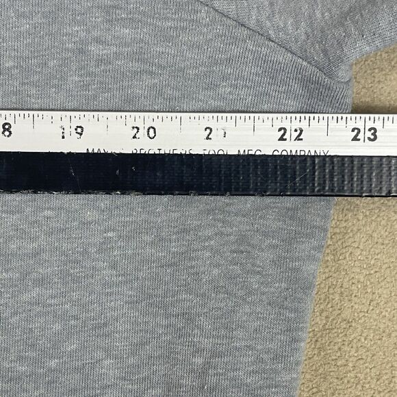 Under Armour Womens L Sweatshirt Pullover Heatgear Long Sleeve Gray 1/4 Zip - Picture 4 of 11